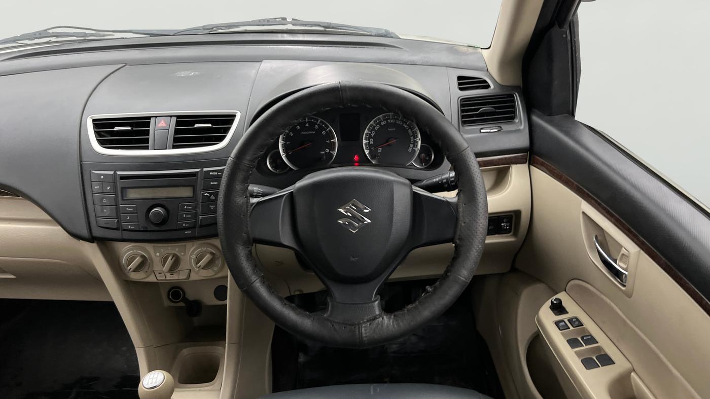 2013 Maruti Swift Dzire VXI, Petrol, Manual, 36,431 km, Steering Wheel Close Up