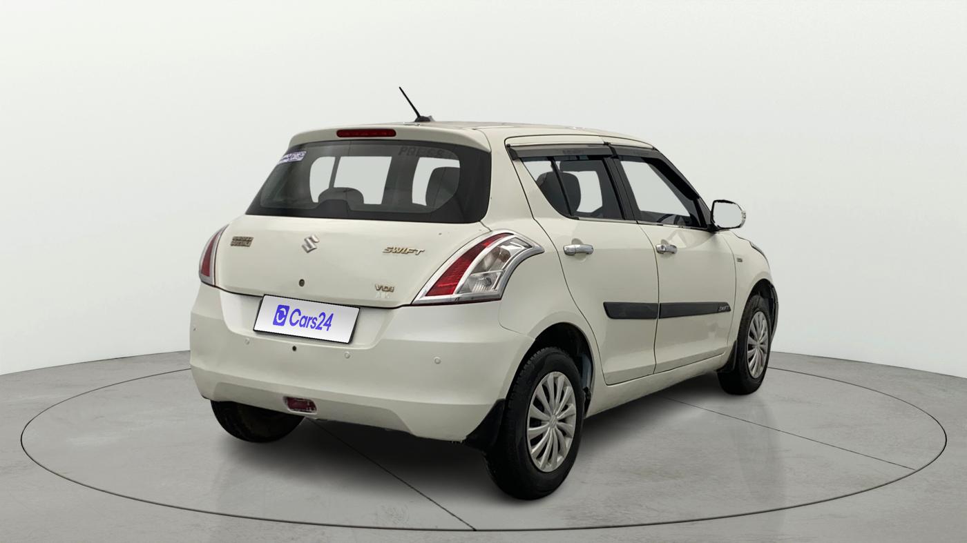2017 Maruti Swift VDI (O), Diesel, Manual, 76,874 km, Right Back Diagonal