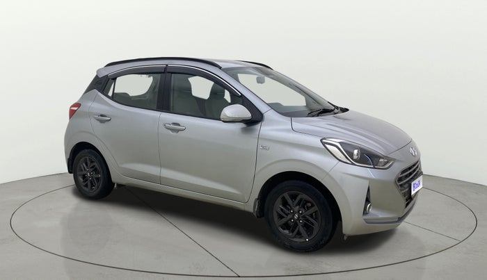 2019 Hyundai GRAND I10 NIOS SPORTZ AMT 1.2 KAPPA VTVT, Petrol, Automatic, 40,111 km, Right Front Diagonal