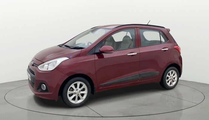 2015 Hyundai Grand i10 ASTA AT 1.2 KAPPA VTVT, Petrol, Automatic, 75,198 km, Left Front Diagonal
