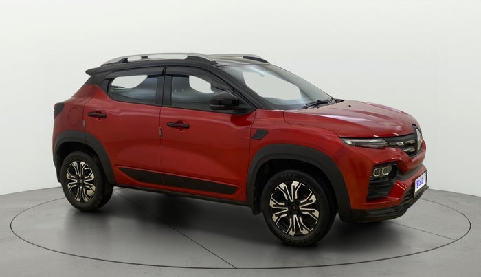2022 Renault Kiger RXT (O) TURBO CVT, Petrol, Automatic, 10,025 km, Right Front Diagonal