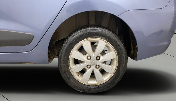 2014 Hyundai Xcent S 1.2, Petrol, Manual, 1,07,958 km, Left Rear Wheel
