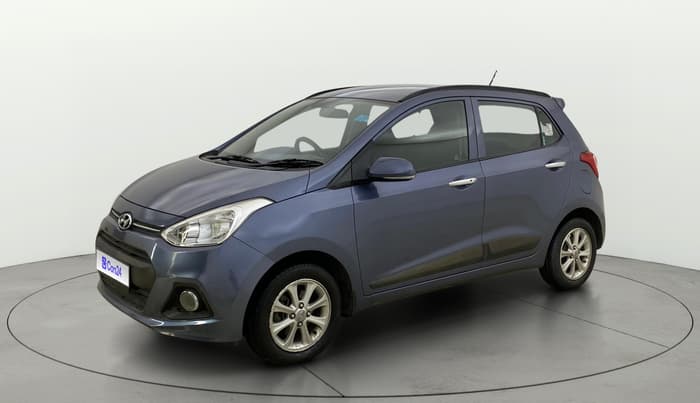 2014 Hyundai Grand i10 ASTA AT 1.2 KAPPA VTVT, Petrol, Automatic, 36,918 km, Left Front Diagonal
