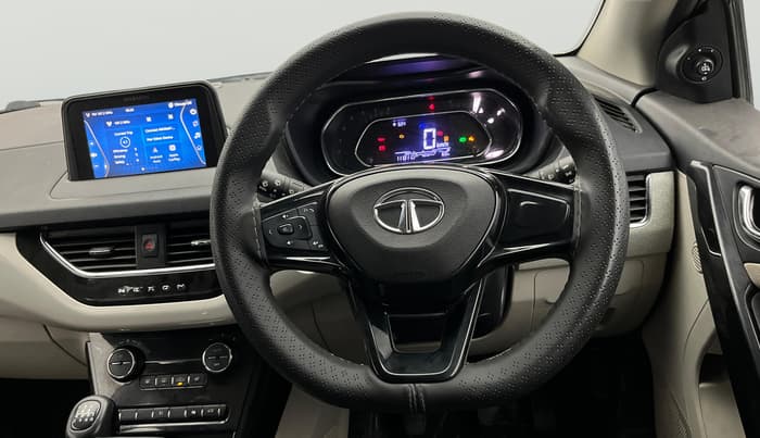2021 Tata NEXON XZ PLUS PETROL, CNG, Manual, 1,11,291 km, Steering Wheel Close Up
