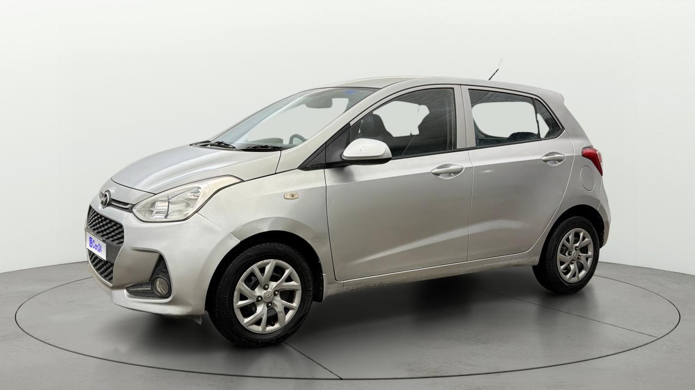 2017 Hyundai Grand i10 SPORTZ 1.2 KAPPA VTVT, Petrol, Manual, 59,928 km, Left Front Diagonal