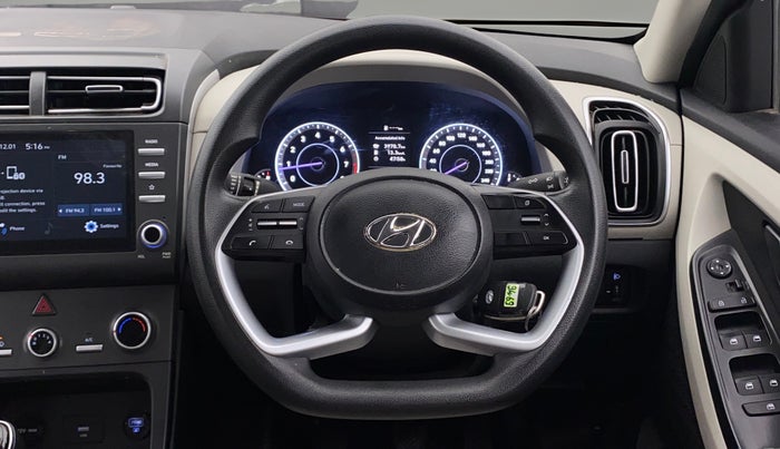 2020 Hyundai Creta EX 1.5 PETROL, Petrol, Manual, 56,083 km, Steering Wheel Close Up
