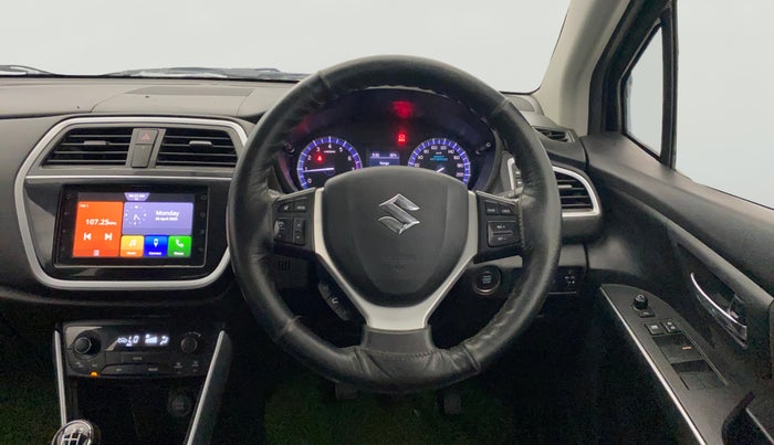 2021 Maruti S Cross ZETA 1.5, Petrol, Manual, 52,619 km, Steering Wheel Close Up
