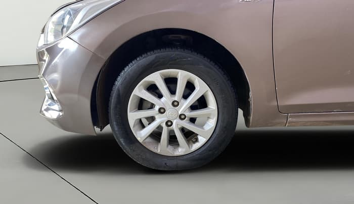 2018 Hyundai Verna 1.6 EX VTVT AT, Petrol, Automatic, 59,783 km, Left Front Wheel