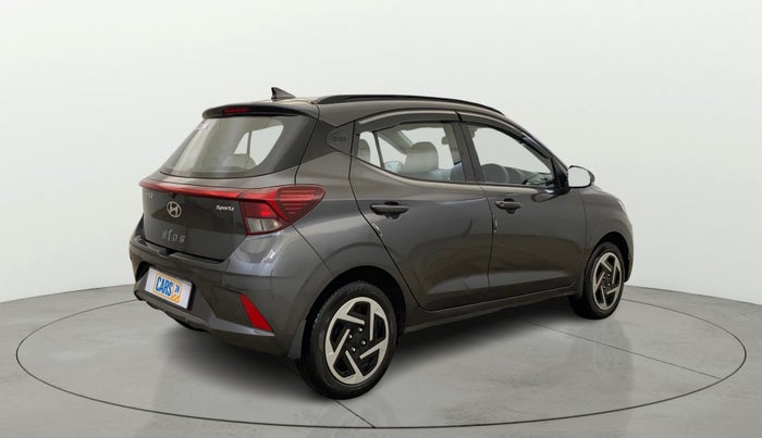 2023 Hyundai GRAND I10 NIOS SPORTZ 1.2 KAPPA VTVT, Petrol, Manual, 5,112 km, Right Back Diagonal
