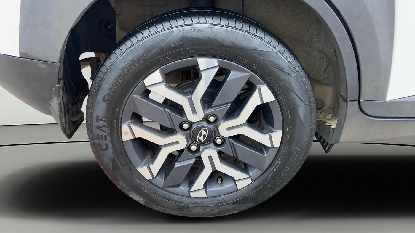 2024 Hyundai EXTER SX(O) CONNECT 1.2 AMT, Petrol, Automatic, 46,699 km, Right Rear Wheel