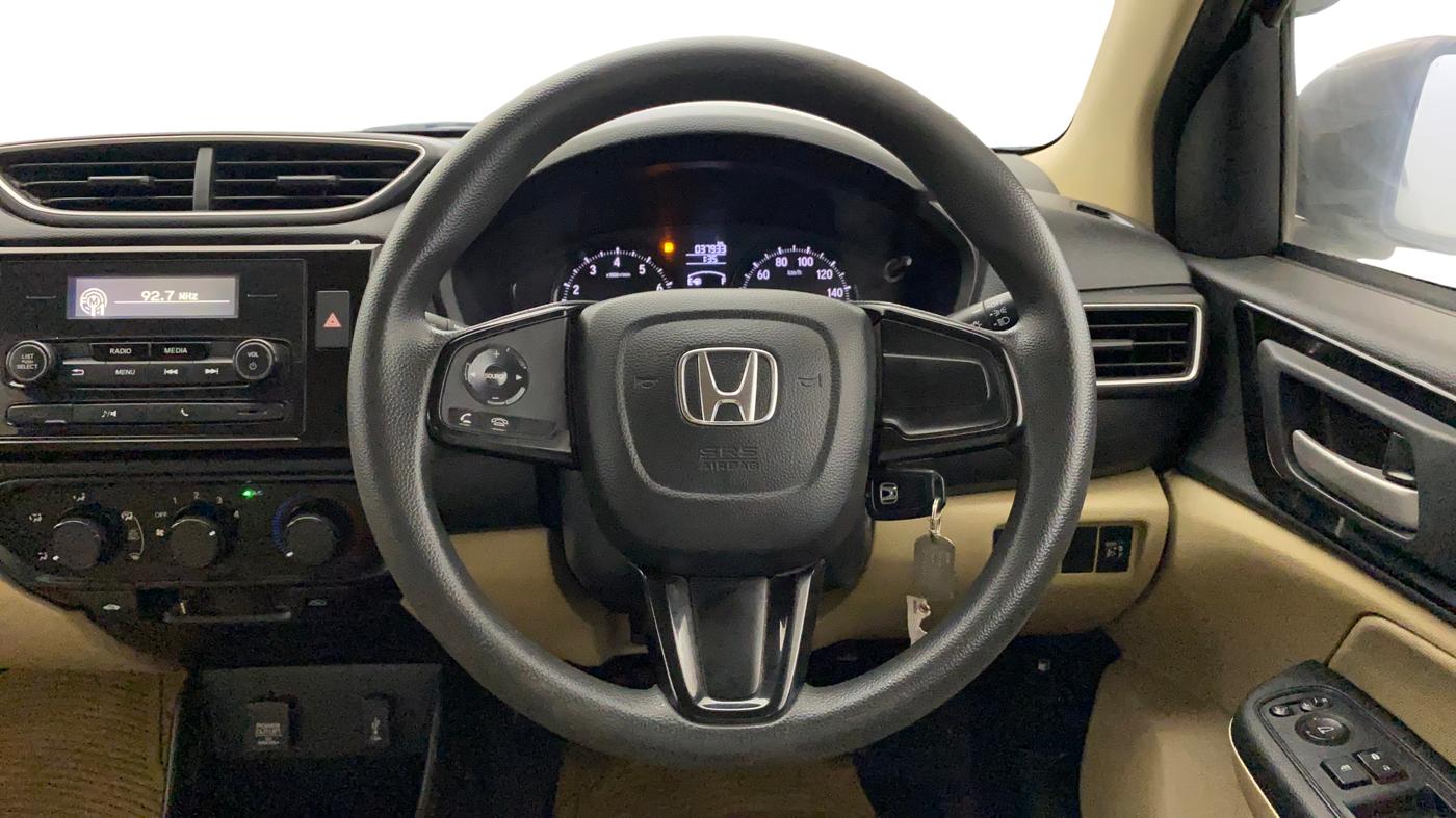 2021 Honda Amaze 1.2L I-VTEC S, Petrol, Manual, 37,925 km, Steering Wheel Close Up