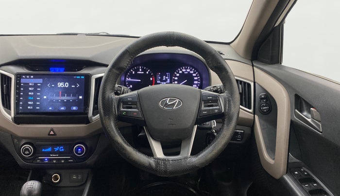 2016 Hyundai Creta SX 1.6 DIESEL, Diesel, Manual, 42,787 km, Steering Wheel Close Up
