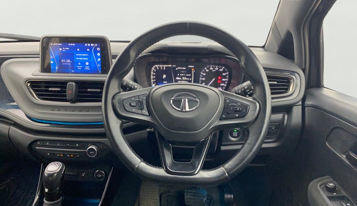 2023 Tata ALTROZ XZA PLUS DARK EDTION, Petrol, Automatic, 28,566 km, Steering Wheel Close Up