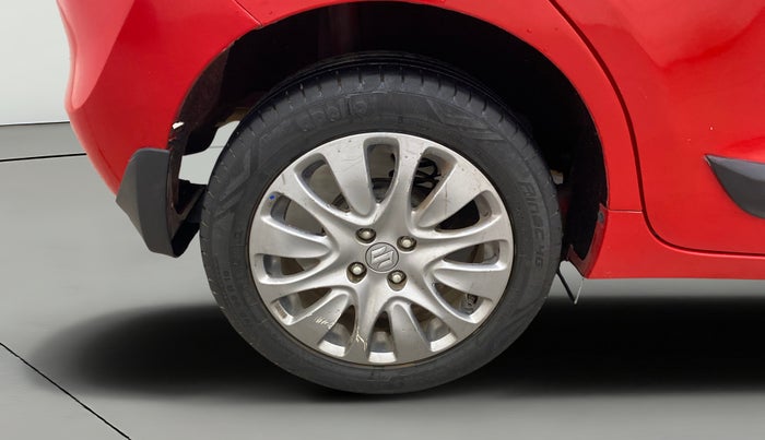 2017 Maruti Baleno ALPHA CVT PETROL 1.2, Petrol, Automatic, 63,780 km, Right Rear Wheel