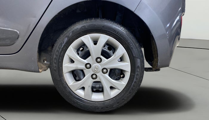 2016 Hyundai Grand i10 SPORTZ 1.2 KAPPA VTVT, Petrol, Manual, 51,478 km, Left Rear Wheel