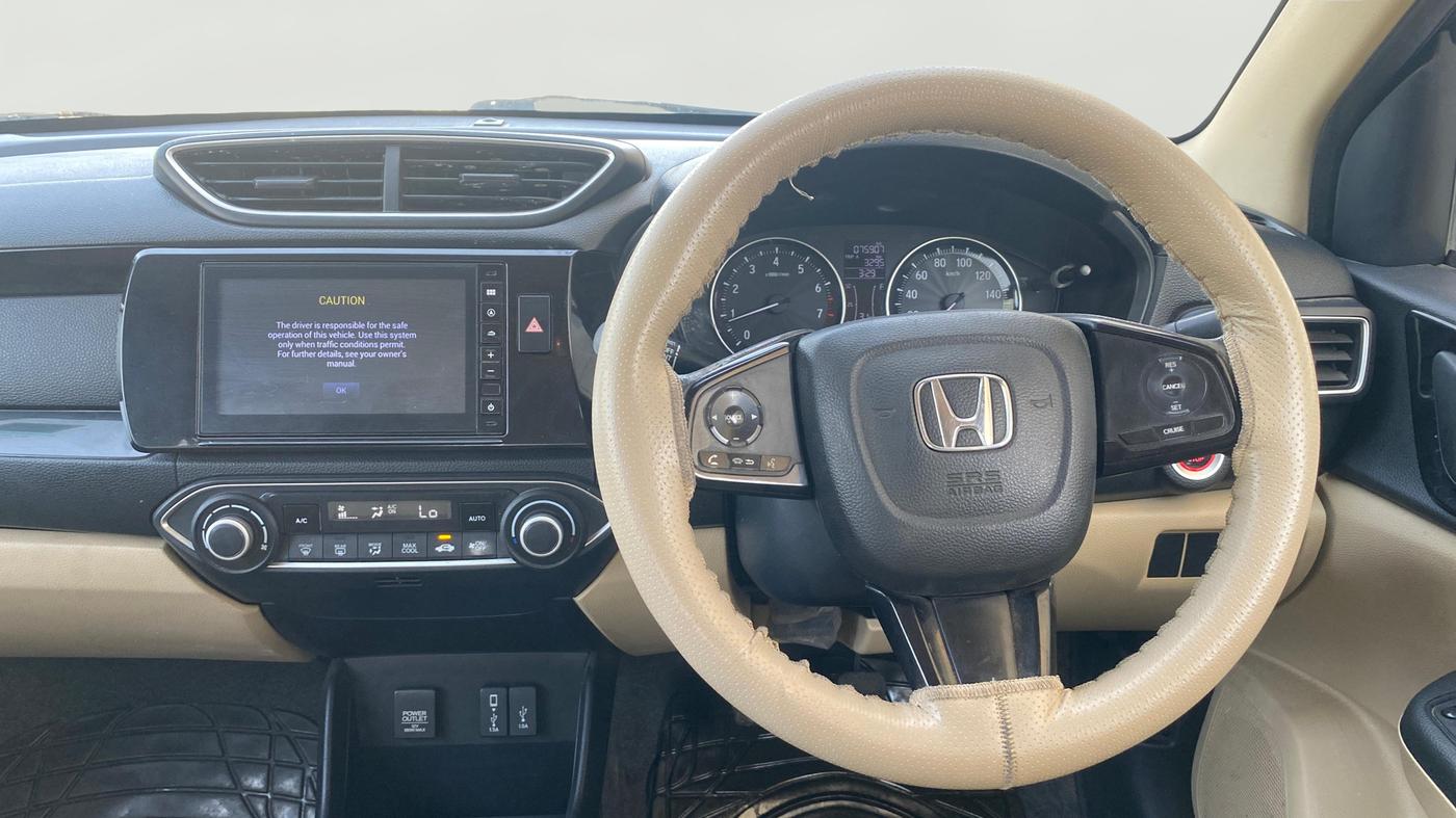 2018 Honda Amaze 1.2L I-VTEC VX, Petrol, Manual, 75,874 km, Steering Wheel Close Up