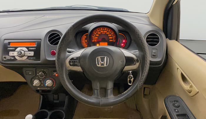 2014 Honda Amaze 1.2L I-VTEC SX, CNG, Manual, 74,174 km, Steering Wheel Close Up