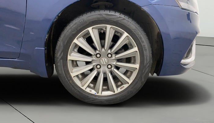 2018 Maruti Ciaz ALPHA  AT 1.5 SHVS PETROL, Petrol, Automatic, 62,174 km, Right Front Wheel