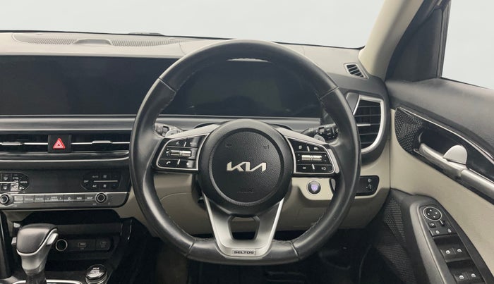 2023 KIA SELTOS  HTX 1.5 PETROL CVT, Petrol, Automatic, 19,901 km, Steering Wheel Close Up