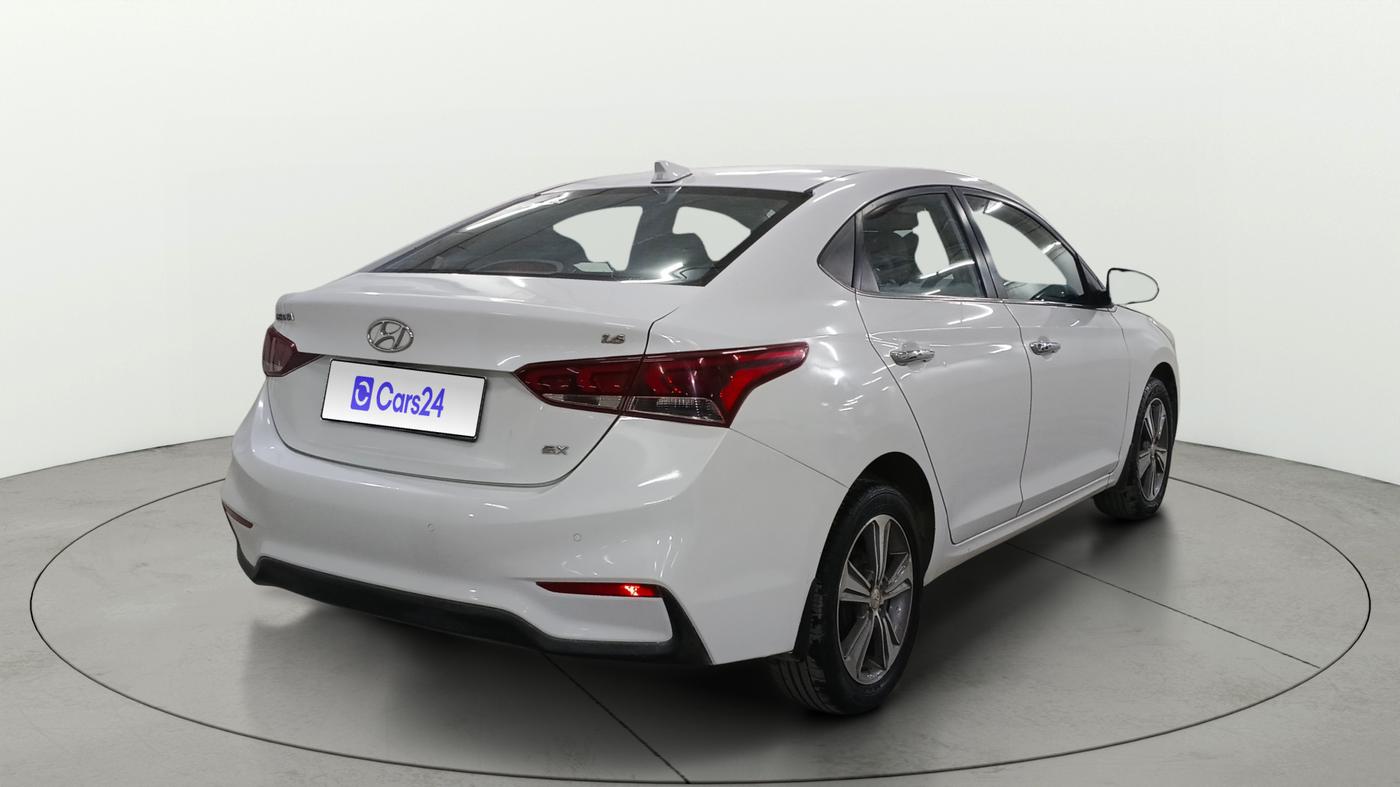 2018 Hyundai Verna 1.6 VTVT SX O, Petrol, Manual, 79,864 km, Right Back Diagonal