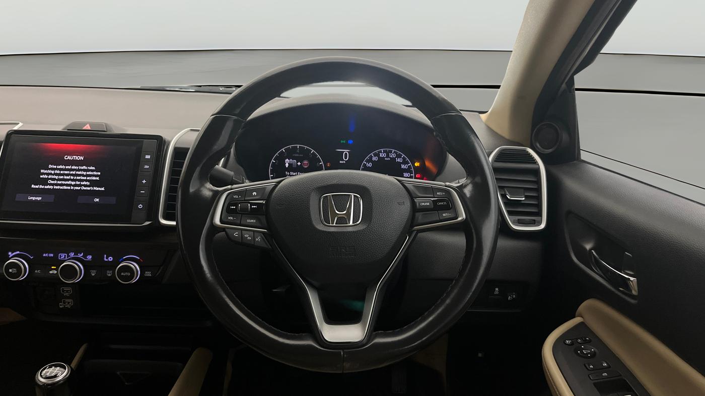 2022 Honda City 1.5L I-VTEC ZX, Petrol, Manual, 38,838 km, Steering Wheel Close Up