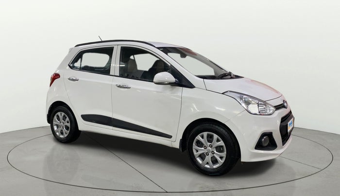 2014 Hyundai Grand i10 SPORTZ 1.2 KAPPA VTVT, Petrol, Manual, 52,075 km, Right Front Diagonal