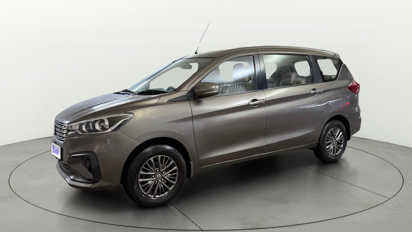 2019 Maruti Ertiga ZXI+ SHVS, Petrol, Manual, 87,662 km, Left Front Diagonal