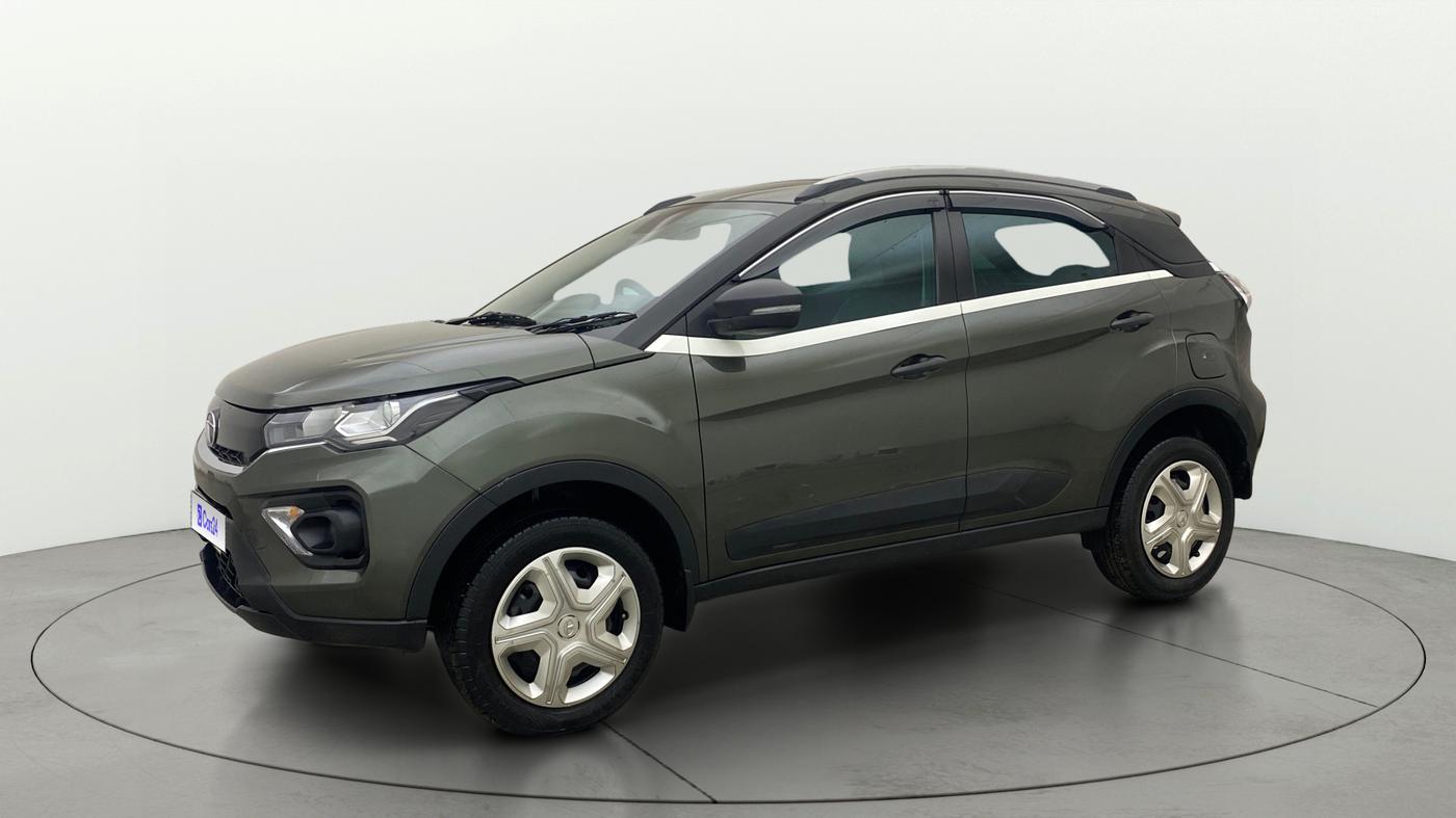 2021 Tata NEXON XM SUNROOF PETROL, Petrol, Manual, 56,947 km, Left Front Diagonal