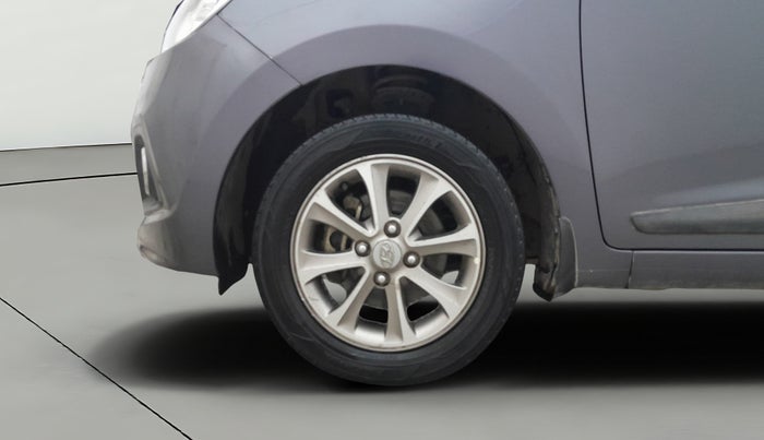 2016 Hyundai Grand i10 ASTA (O) 1.2 KAPPA VTVT, Petrol, Manual, 96,386 km, Left Front Wheel