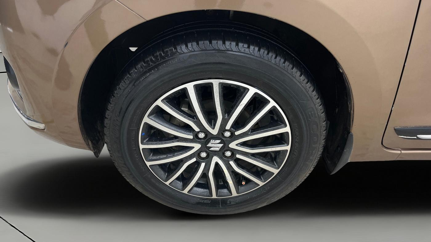 2018 Maruti Dzire ZXI PLUS AMT, Petrol, Automatic, 22,461 km, Left Front Wheel