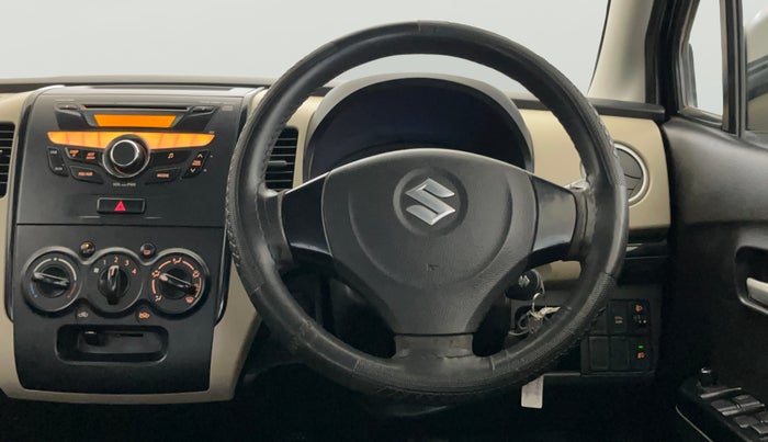 2018 Maruti Wagon R 1.0 VXI, Petrol, Manual, 73,249 km, Steering Wheel Close Up