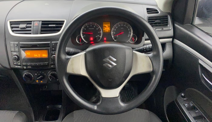 2015 Maruti Swift VXI, Petrol, Manual, 42,514 km, Steering Wheel Close Up