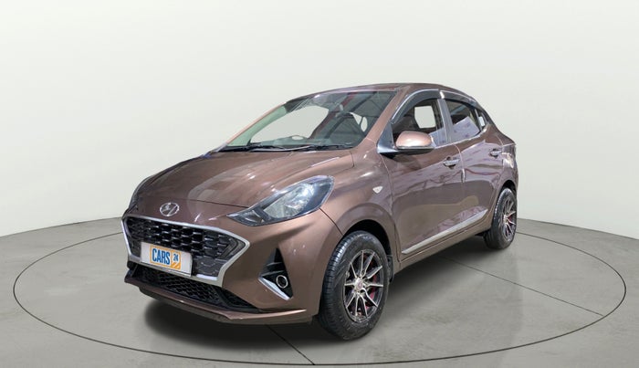 2021 Hyundai AURA S 1.2 CNG, CNG, Manual, 74,601 km, Left Front Diagonal