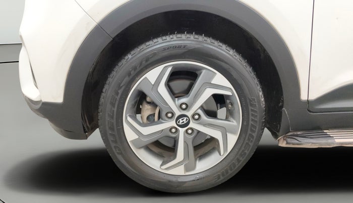 2018 Hyundai Creta SX (O) 1.6 PETROL, Petrol, Manual, 80,907 km, Left Front Wheel