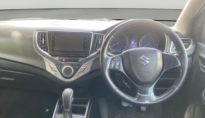 2019 Maruti Baleno ALPHA CVT PETROL 1.2, Petrol, Automatic, 1,36,434 km, Steering Wheel Close Up