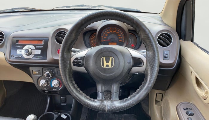 2013 Honda Amaze 1.2L I-VTEC S, Petrol, Manual, 78,416 km, Steering Wheel Close Up
