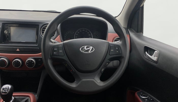 2016 Hyundai Grand i10 1.2 SPORTZ PRIME EDITION VTVT, Petrol, Manual, 68,576 km, Steering Wheel Close Up