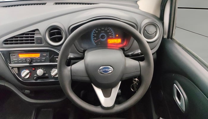2018 Datsun Redi Go T (O), Petrol, Manual, 43,373 km, Steering Wheel Close Up