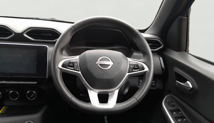 2024 Nissan MAGNITE XV PREMIUM TURBO CVT, Petrol, Automatic, 5,310 km, Steering Wheel Close Up