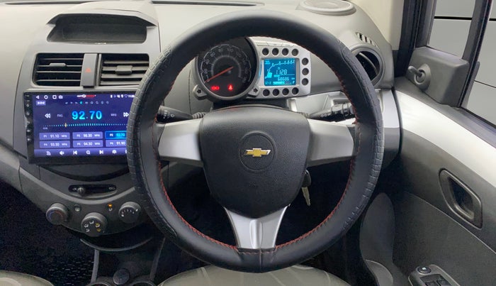 2013 Chevrolet Beat LT PETROL, Petrol, Manual, 68,685 km, Steering Wheel Close Up