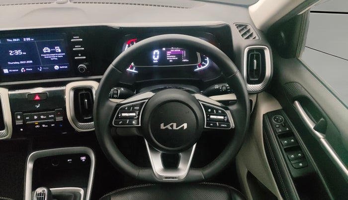 2022 KIA SONET HTX 1.0 IMT, Petrol, Manual, 17,963 km, Steering Wheel Close Up