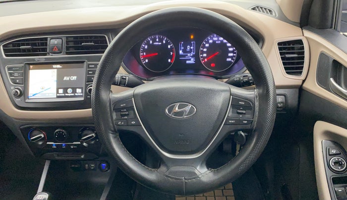 2019 Hyundai Elite i20 SPORTZ PLUS 1.2, CNG, Manual, 89,901 km, Steering Wheel Close Up
