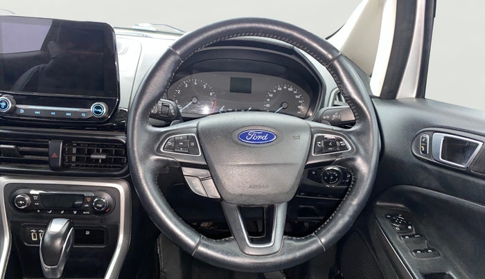 2017 Ford Ecosport TITANIUM 1.5L PETROL AT, Petrol, Automatic, 1,21,040 km, Steering Wheel Close Up