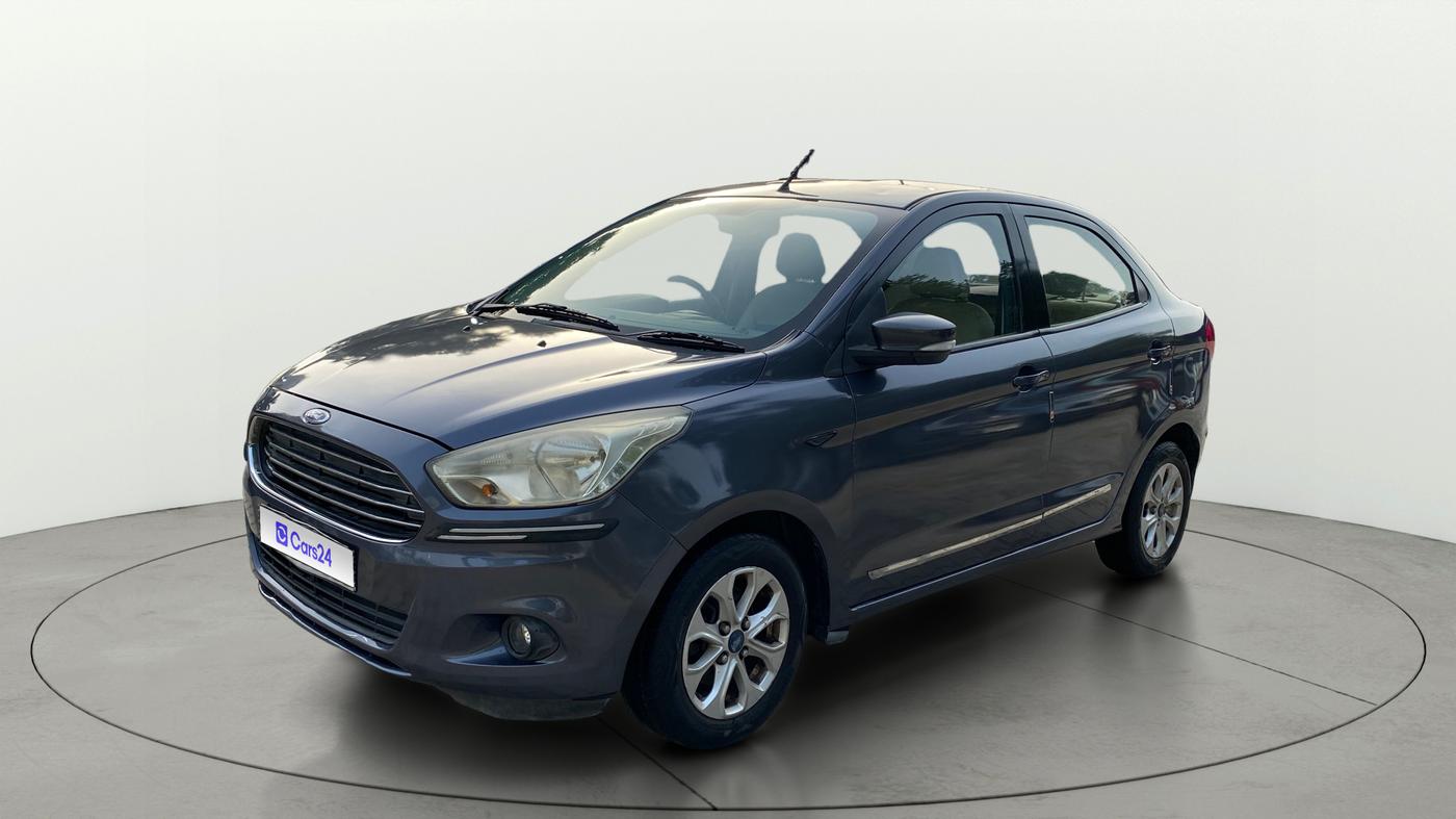 2018 Ford Figo Aspire TITANIUM 1.2 PETROL, Petrol, Manual, 49,578 km, Left Front Diagonal