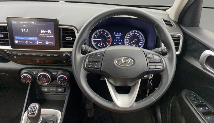 2021 Hyundai VENUE SX 1.0 TURBO IMT, Petrol, Manual, 3,835 km, Steering Wheel Close Up