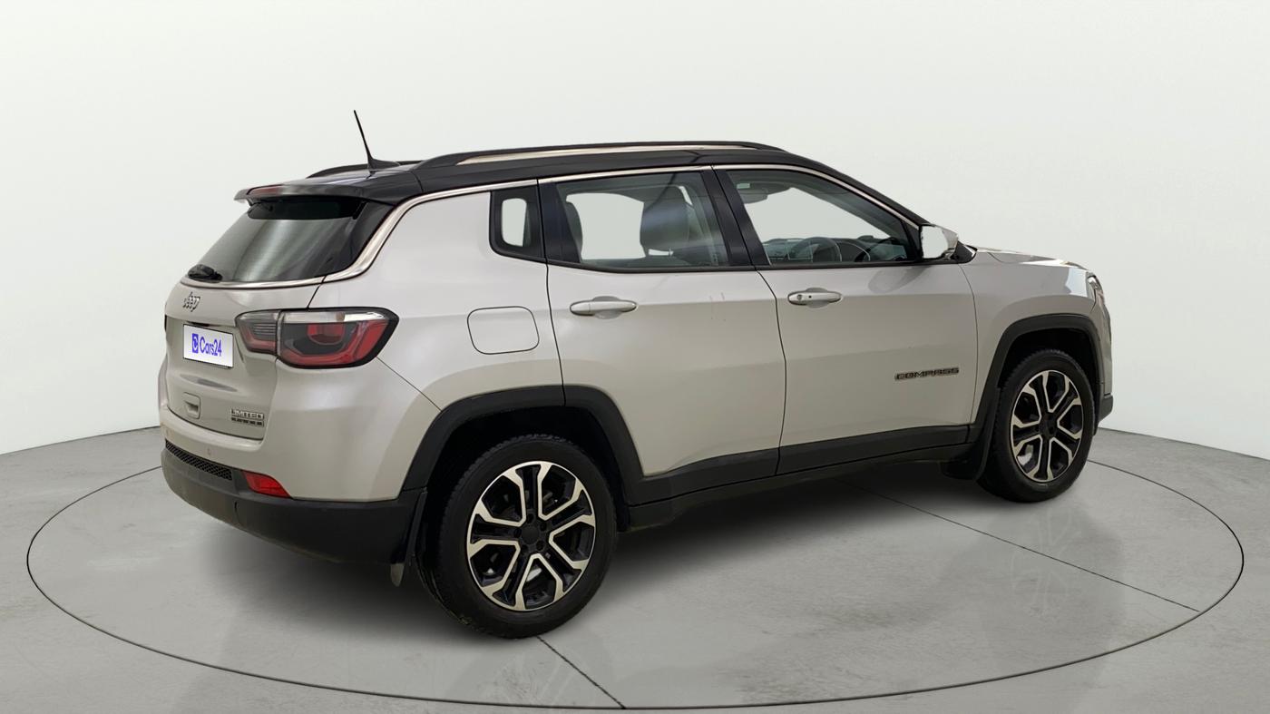2020 Jeep Compass LIMITED PLUS PETROL AT, Petrol, Automatic, 29,556 km, Right Back Diagonal