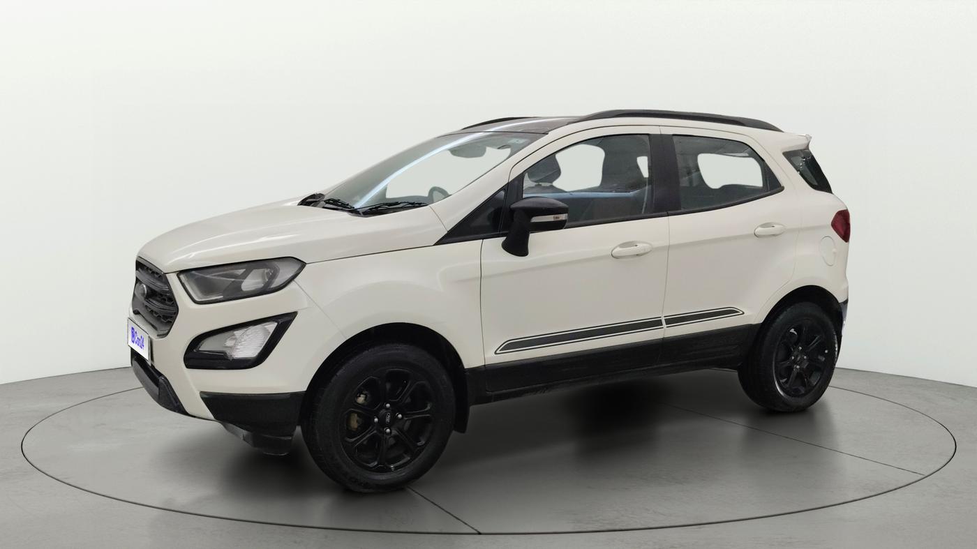 2020 Ford Ecosport TITANIUM 1.5L THUNDER EDTION PETROL, Petrol, Manual, 1,07,061 km, Left Front Diagonal