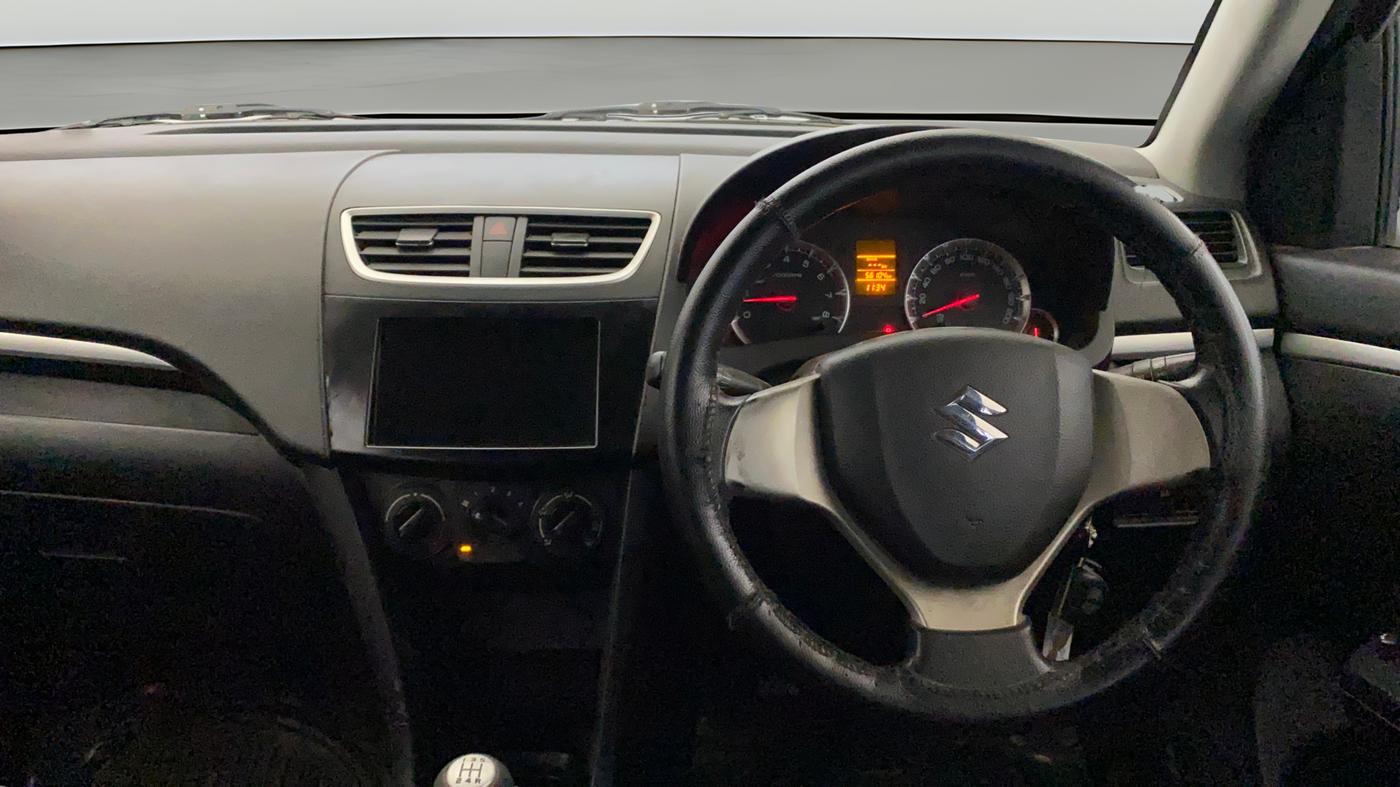 2014 Maruti Swift VXI, Petrol, Manual, 56,096 km, Steering Wheel Close Up