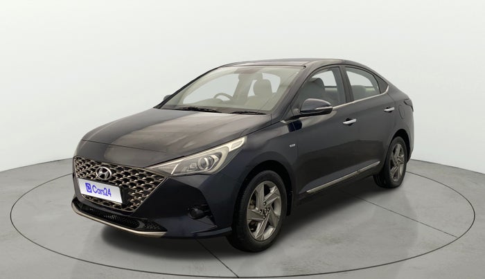 2021 Hyundai Verna SX 1.5 VTVT IVT, Petrol, Automatic, 90,503 km, Left Front Diagonal