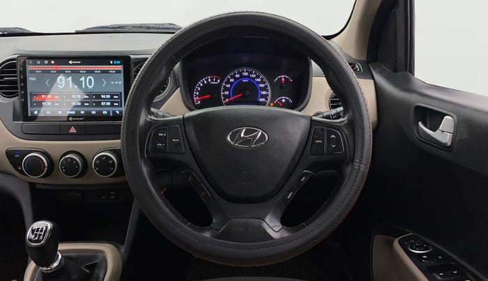 2016 Hyundai Grand i10 ASTA 1.2 KAPPA VTVT, Petrol, Manual, 94,915 km, Steering Wheel Close Up